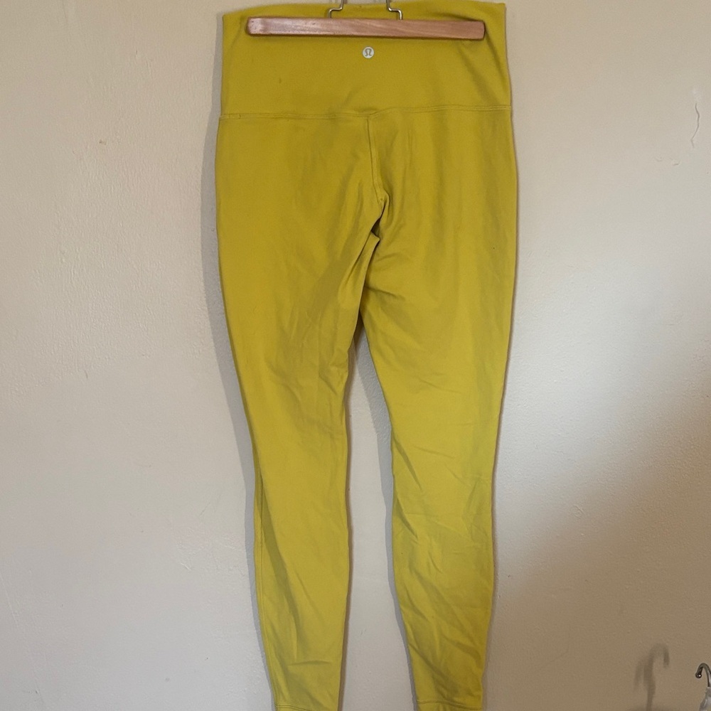 lululemon athletica Yellow Leggings